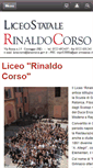 Mobile Screenshot of liceocorso.gov.it